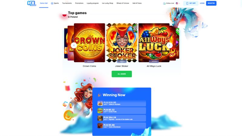 Vox Casino plataforma